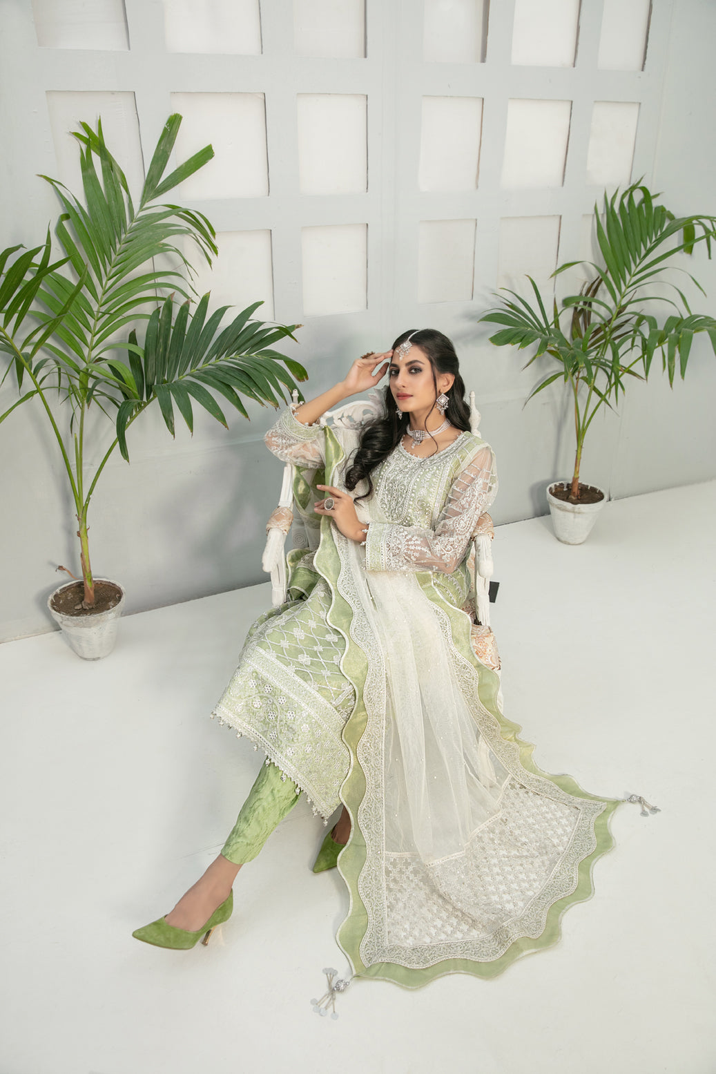 Semi Unstitched Mahaba Collection by Tawakkal D-7664