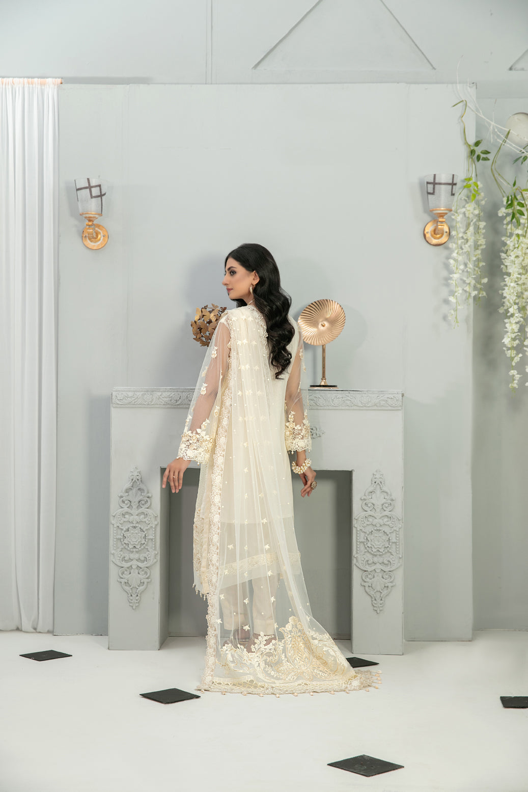 Semi Unstitched Mahaba Collection by Tawakkal D-7666
