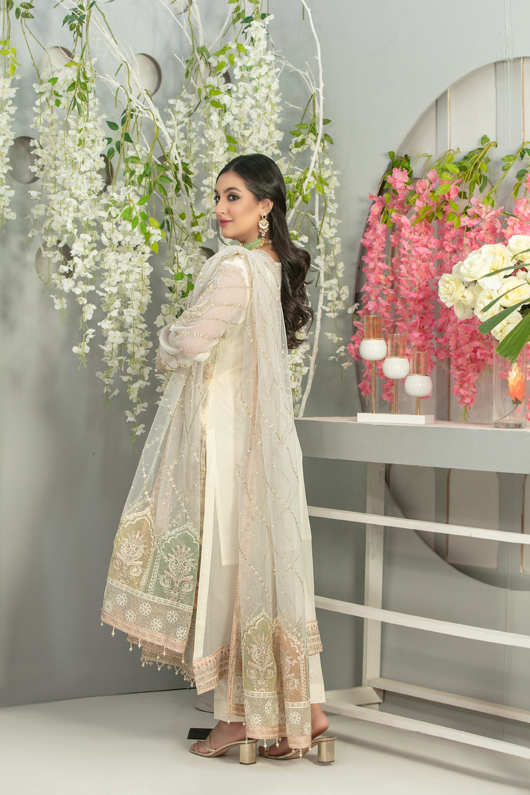 Semi Unstitched Mahaba Collection by Tawakkal D-7669