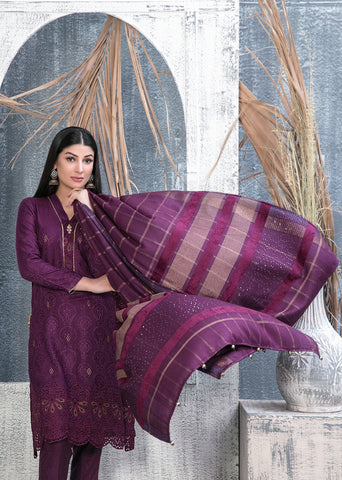 Unstitched Dabeer Collection by Tawakkal D-9841