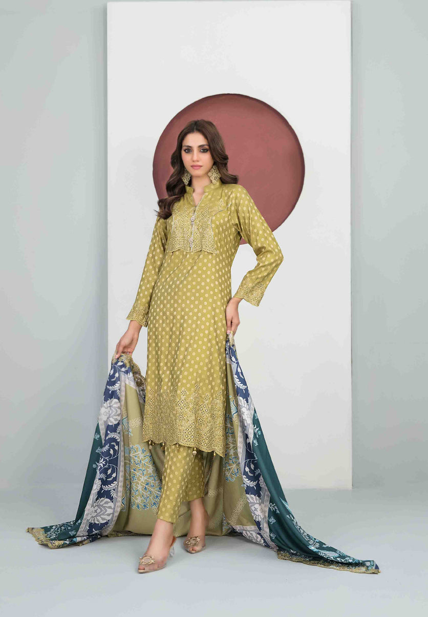 Tawakkal Unstitched Amari Banarsi Viscose Collection D-9864