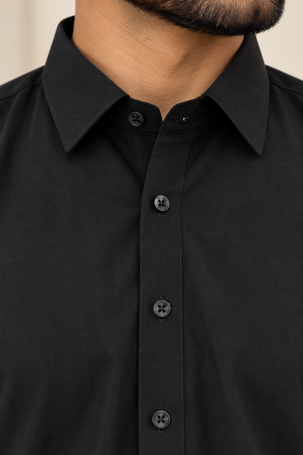 mens black salwar kameez with collar