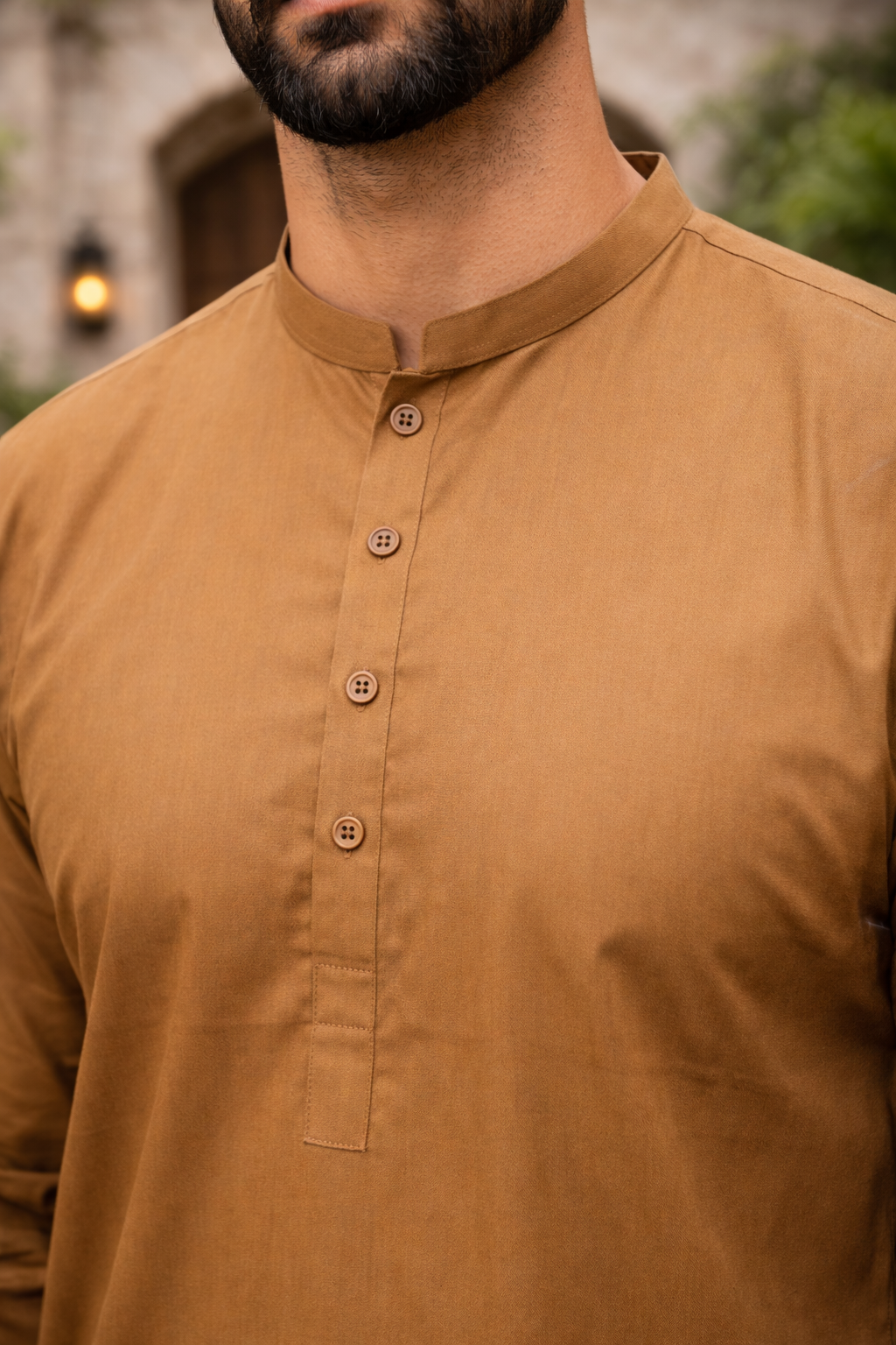mens-shalwar-kameez-rusty-brown-close