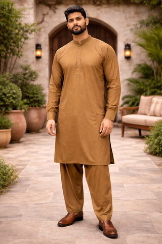 mens-shalwar-kameez-rusty-brown