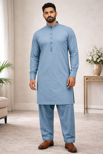 ワンピース PAKISTANI SHALWAR SET L SIZE Mens Pakistani Shalwar Kameez | Casual Stylish Embroidered