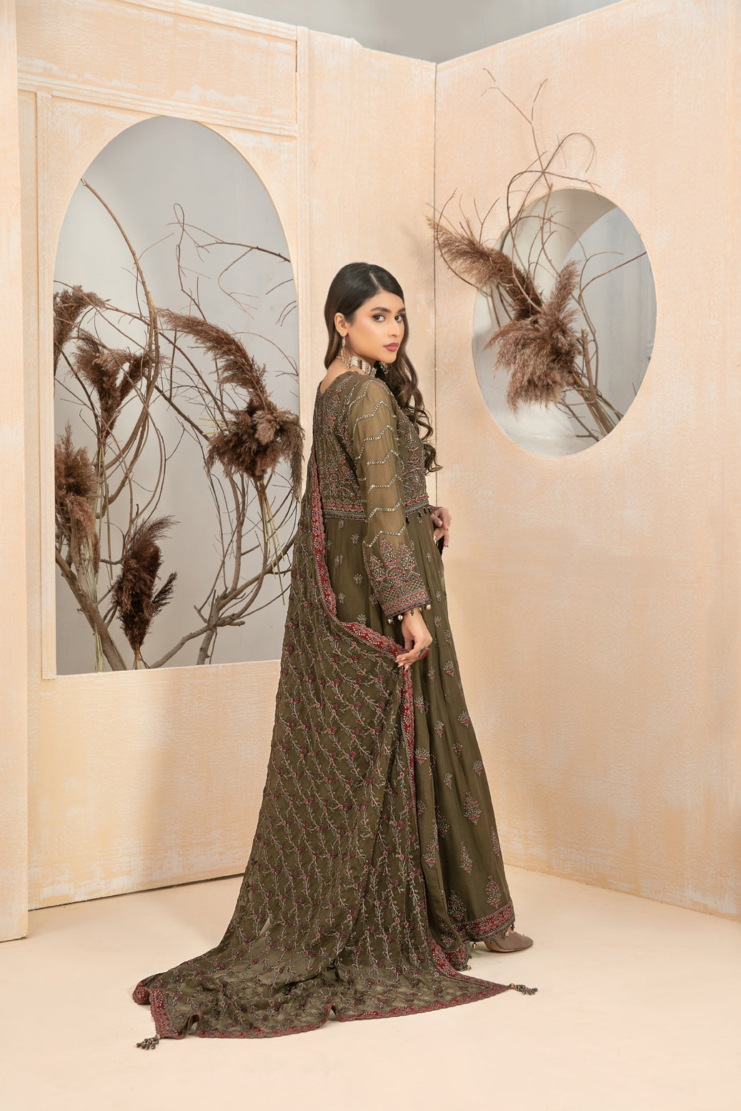 Unstitched Oriana Collection by Tawakkal D-8249