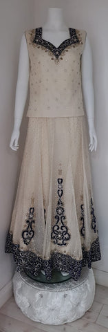 Bridal Wedding Dress in off White colour